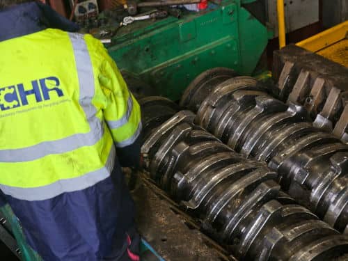 Recambios ejes de trituración para reciclaje